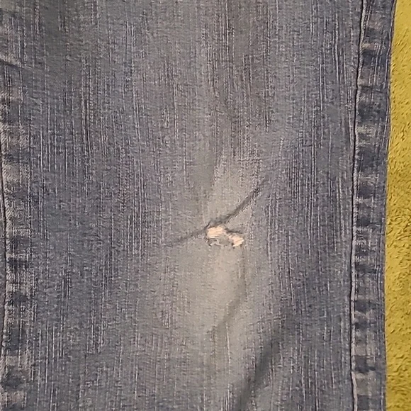 Lee Slender Secret Lower On The Waist Womens Plus Light Blue Denim Wash 5 Pocket - Picture 10 of 11